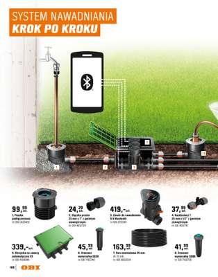 OBI - gazetka promocyjna Katalog Ogród od środy 18.03 do niedzieli 31.05 - strona 180