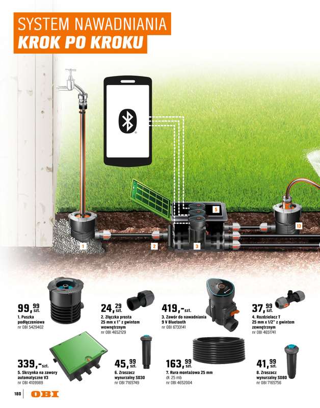 OBI - gazetka promocyjna Katalog Ogród od środy 18.03 do niedzieli 31.05 - strona 180