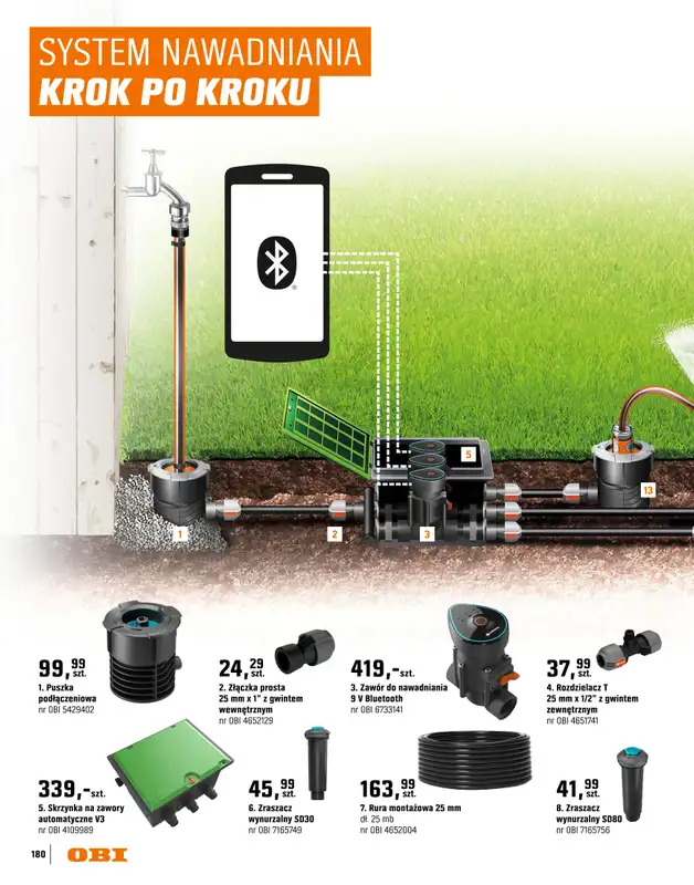 OBI - gazetka promocyjna Katalog Ogród od środy 18.03 do niedzieli 31.05 - strona 180