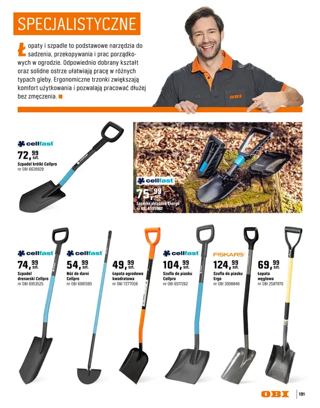 OBI - gazetka promocyjna Katalog Ogród od środy 18.03 do niedzieli 31.05 - strona 191