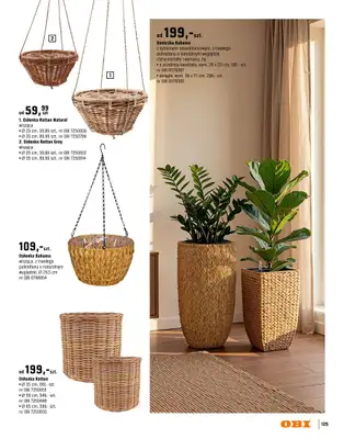 OBI - gazetka promocyjna Katalog Ogród od środy 18.03 do niedzieli 31.05 - strona 125