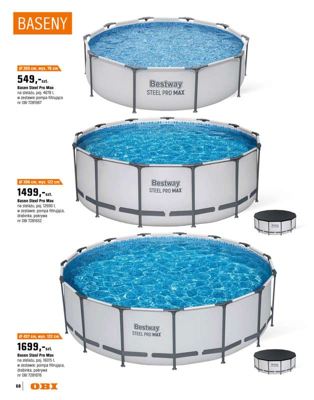 OBI - gazetka promocyjna Katalog Ogród od środy 18.03 do niedzieli 31.05 - strona 68
