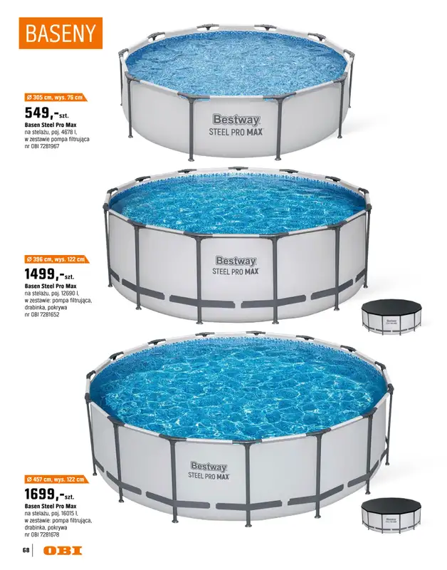 OBI - gazetka promocyjna Katalog Ogród od środy 18.03 do niedzieli 31.05 - strona 68