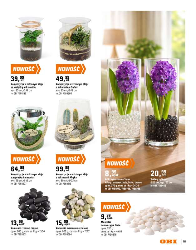 OBI - gazetka promocyjna Katalog Ogród od środy 18.03 do niedzieli 31.05 - strona 111