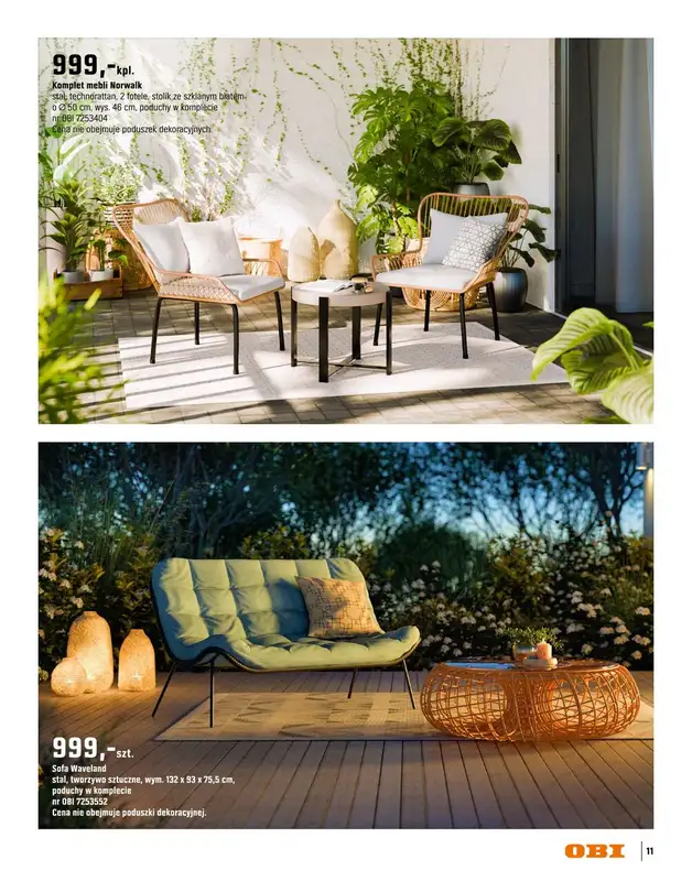 OBI - gazetka promocyjna Katalog Ogród od środy 18.03 do niedzieli 31.05 - strona 11