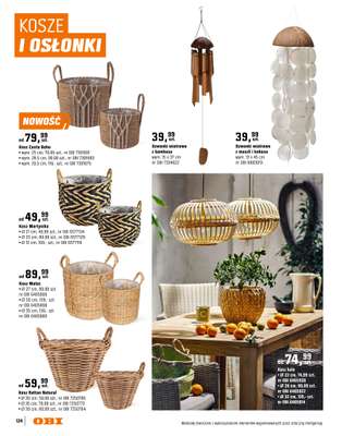 OBI - gazetka promocyjna Katalog Ogród od środy 18.03 do niedzieli 31.05 - strona 124