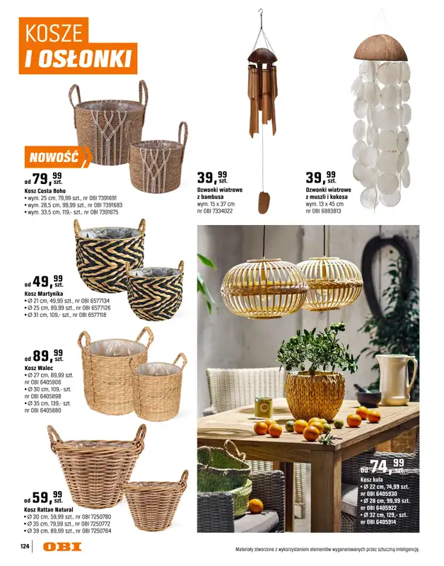 OBI - gazetka promocyjna Katalog Ogród od środy 18.03 do niedzieli 31.05 - strona 124
