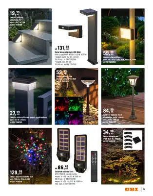 OBI - gazetka promocyjna Katalog Ogród od środy 18.03 do niedzieli 31.05 - strona 71