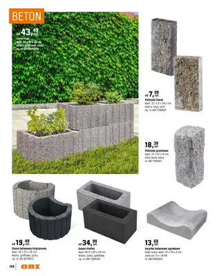 OBI - gazetka promocyjna Katalog Ogród od środy 18.03 do niedzieli 31.05 - strona 266
