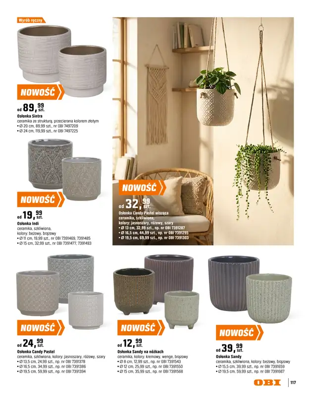 OBI - gazetka promocyjna Katalog Ogród od środy 18.03 do niedzieli 31.05 - strona 117