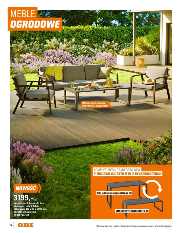OBI - gazetka promocyjna Katalog Ogród od środy 18.03 do niedzieli 31.05 - strona 16