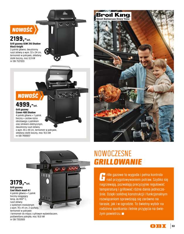 OBI - gazetka promocyjna Katalog Ogród od środy 18.03 do niedzieli 31.05 - strona 53