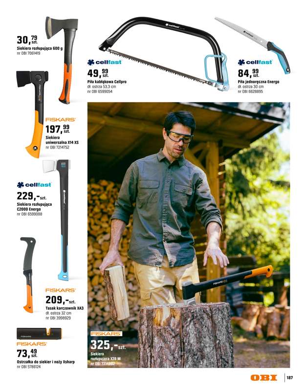 OBI - gazetka promocyjna Katalog Ogród od środy 18.03 do niedzieli 31.05 - strona 187