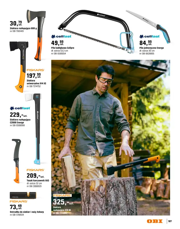 OBI - gazetka promocyjna Katalog Ogród od środy 18.03 do niedzieli 31.05 - strona 187