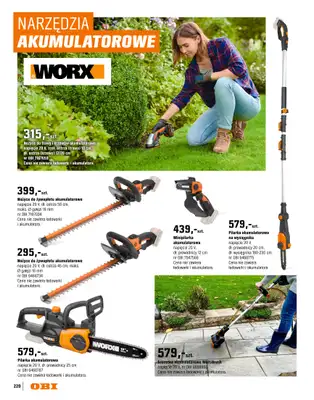 OBI - gazetka promocyjna Katalog Ogród od środy 18.03 do niedzieli 31.05 - strona 220