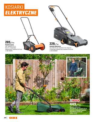 OBI - gazetka promocyjna Katalog Ogród od środy 18.03 do niedzieli 31.05 - strona 204