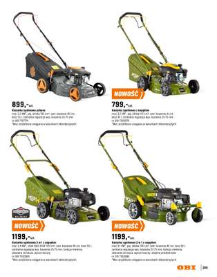 OBI - gazetka promocyjna Katalog Ogród od środy 18.03 do niedzieli 31.05 - strona 209