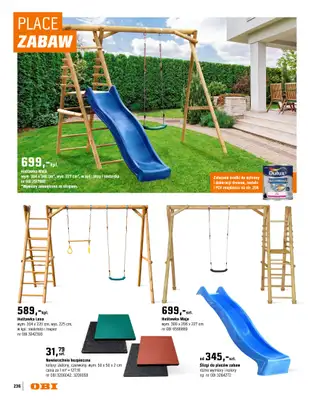 OBI - gazetka promocyjna Katalog Ogród od środy 18.03 do niedzieli 31.05 - strona 236