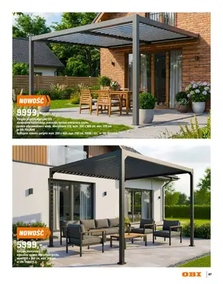 OBI - gazetka promocyjna Katalog Ogród od środy 18.03 do niedzieli 31.05 - strona 47