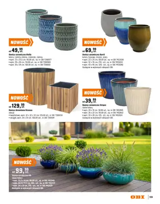 OBI - gazetka promocyjna Katalog Ogród od środy 18.03 do niedzieli 31.05 - strona 133