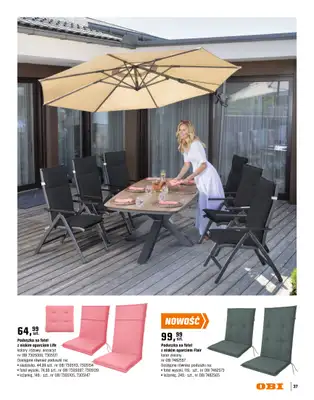 OBI - gazetka promocyjna Katalog Ogród od środy 18.03 do niedzieli 31.05 - strona 37