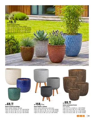 OBI - gazetka promocyjna Katalog Ogród od środy 18.03 do niedzieli 31.05 - strona 131