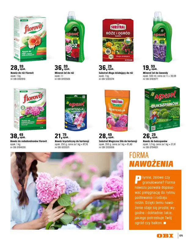 OBI - gazetka promocyjna Katalog Ogród od środy 18.03 do niedzieli 31.05 - strona 171