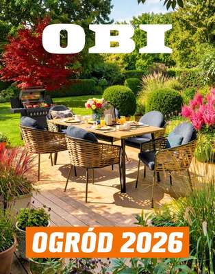 OBI - gazetka promocyjna Katalog Ogród od środy 18.03 do niedzieli 31.05