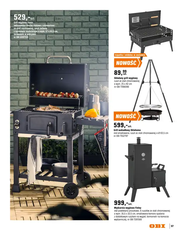 OBI - gazetka promocyjna Katalog Ogród od środy 18.03 do niedzieli 31.05 - strona 57