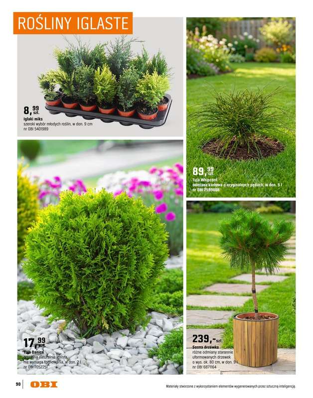 OBI - gazetka promocyjna Katalog Ogród od środy 18.03 do niedzieli 31.05 - strona 90