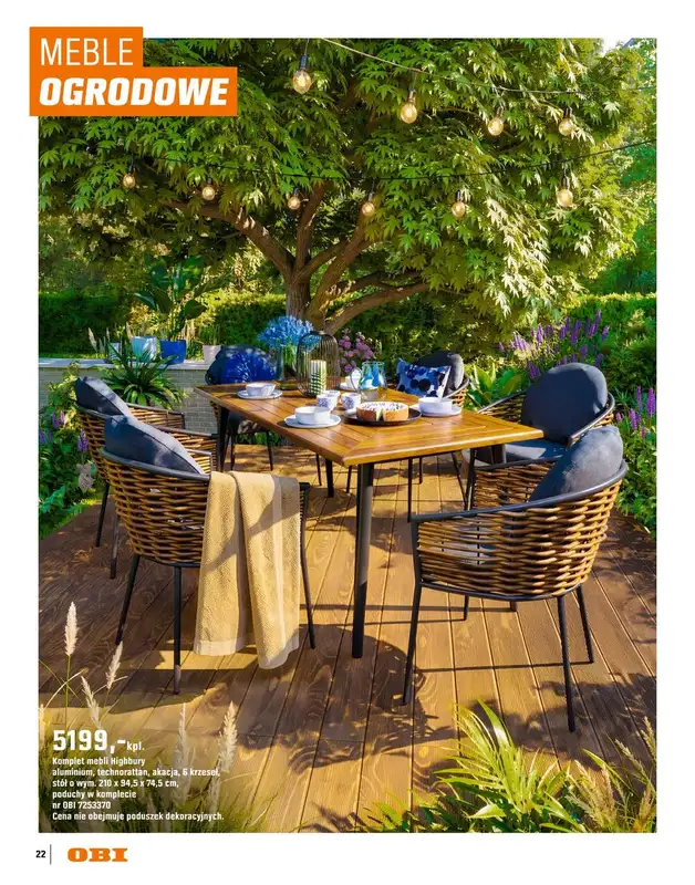 OBI - gazetka promocyjna Katalog Ogród od środy 18.03 do niedzieli 31.05 - strona 22
