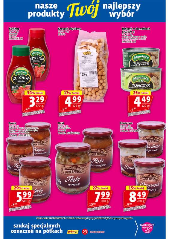 Prim Market - gazetka promocyjna Gazetka od czwartku 19.03 do środy 25.03 - strona 23