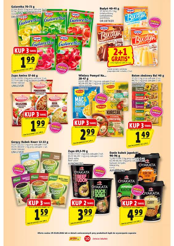 Prim Market - gazetka promocyjna Gazetka od czwartku 19.03 do środy 25.03 - strona 10
