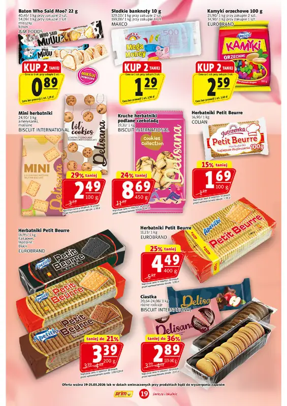 Prim Market - gazetka promocyjna Gazetka od czwartku 19.03 do środy 25.03 - strona 19