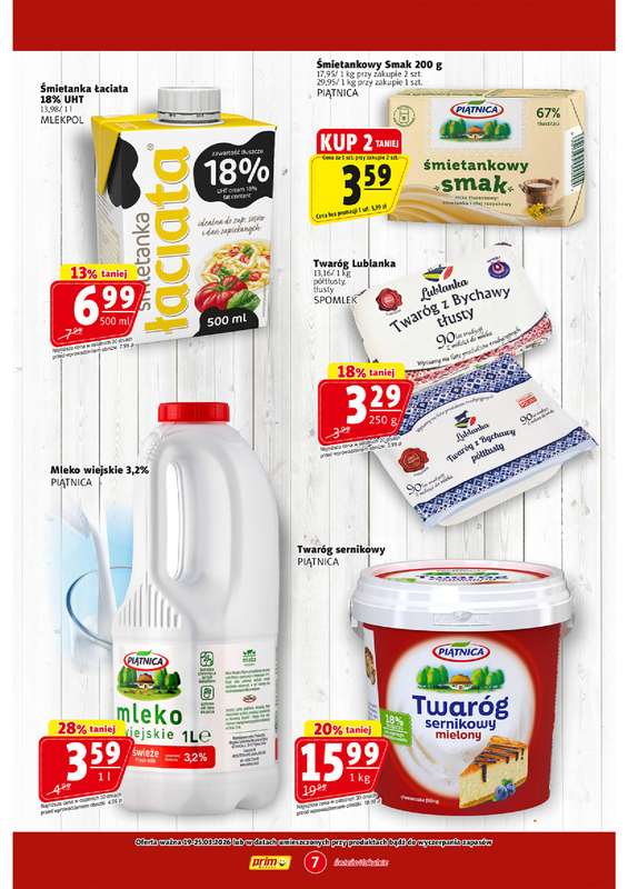 Prim Market - gazetka promocyjna Gazetka od czwartku 19.03 do środy 25.03 - strona 7