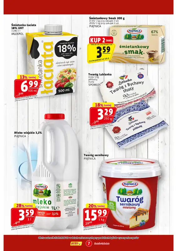 Prim Market - gazetka promocyjna Gazetka od czwartku 19.03 do środy 25.03 - strona 7