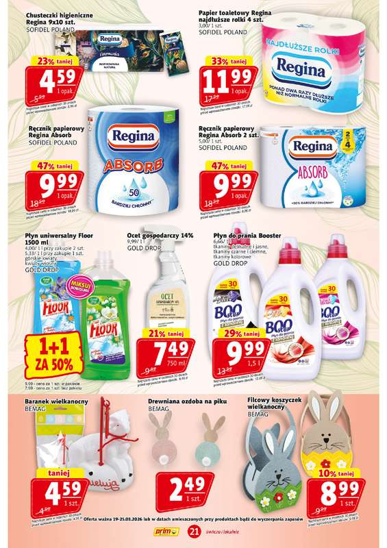 Prim Market - gazetka promocyjna Gazetka od czwartku 19.03 do środy 25.03 - strona 21