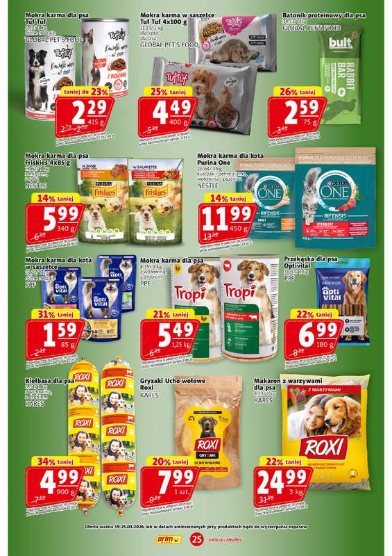 Prim Market - gazetka promocyjna Gazetka od czwartku 19.03 do środy 25.03 - strona 25