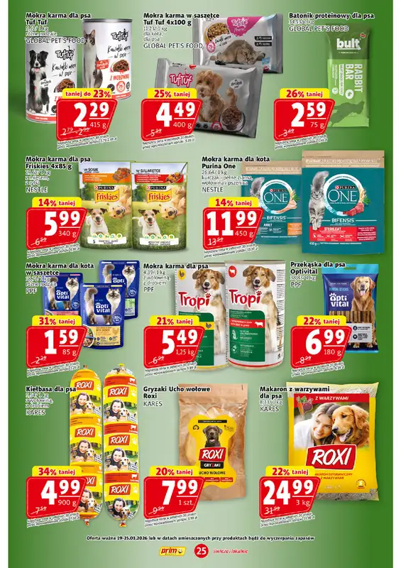 Prim Market - gazetka promocyjna Gazetka od czwartku 19.03 do środy 25.03 - strona 25