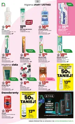 Drogerie Natura - gazetka promocyjna Gazetka od środy 18.03 do poniedziałku 30.03 - strona 13