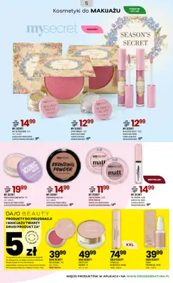 Drogerie Natura - gazetka promocyjna Gazetka od środy 18.03 do poniedziałku 30.03 - strona 5