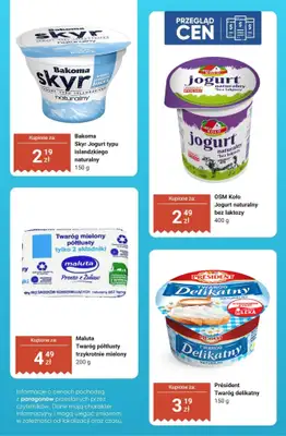 Dino - gazetka promocyjna Mięso, pieczywo, nabiał - przegląd cen od czwartku 19.03 do wtorku 24.03 - strona 14