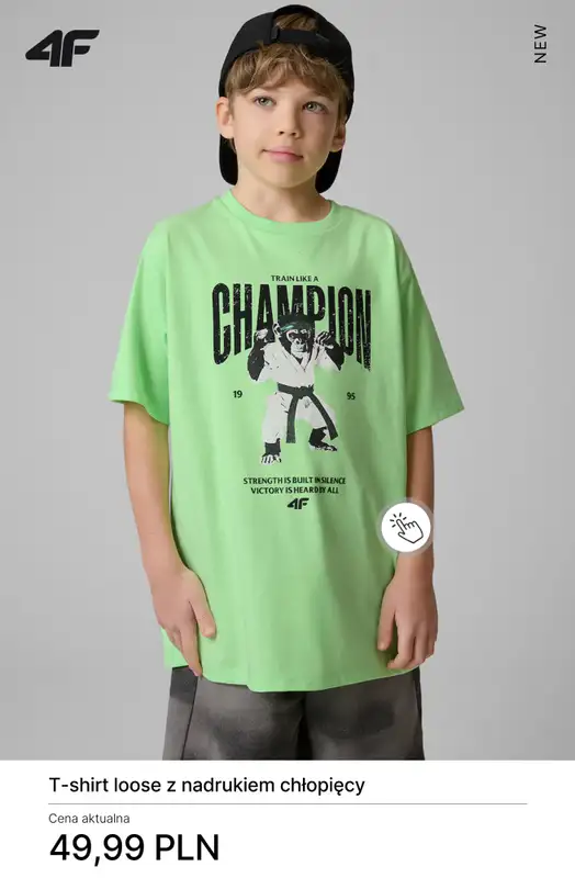 4F - gazetka promocyjna Nowości dla dzieci na wiosnę – od 29,99 zł od środy 18.03  - strona 13