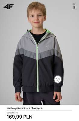 Kurtka przejściowa chłopięca