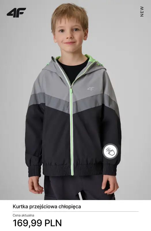 4F - gazetka promocyjna Nowości dla dzieci na wiosnę – od 29,99 zł od środy 18.03  - strona 7