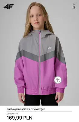 4F - gazetka promocyjna Nowości dla dzieci na wiosnę – od 29,99 zł od środy 18.03  - strona 6