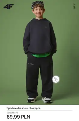 4F - gazetka promocyjna Nowości dla dzieci na wiosnę – od 29,99 zł od środy 18.03  - strona 5