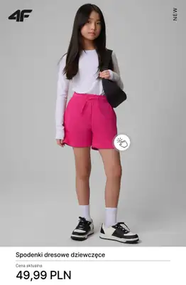 4F - gazetka promocyjna Nowości dla dzieci na wiosnę – od 29,99 zł od środy 18.03  - strona 10