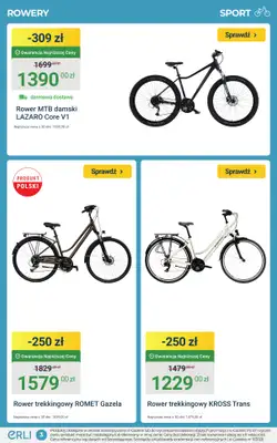 ERLI - gazetka promocyjna Rowery, hulajnogi i bieżnie taniej do -25%! od piątku 20.03 do niedzieli 22.03 - strona 3