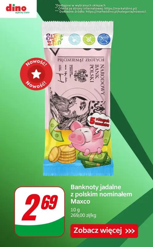 Dino - gazetka promocyjna NOWOŚCI w super cenach! od czwartku 19.03 do wtorku 24.03 - strona 7